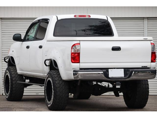 タンドラ ダブルキャブ SR5 新車並行車 リフトアップカスタム 1ナンバー登録 オートチェック確認済み チューブオーバーフェンダー ハードトノカバー 20インチAW オフロードタイヤ キーレス 社外オーディオ(2枚目)