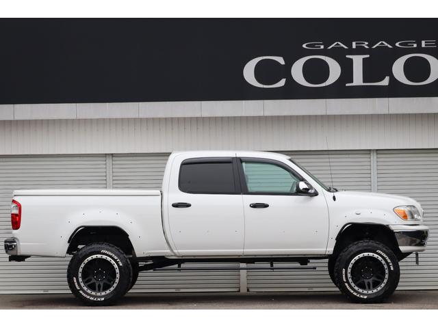 タンドラ ダブルキャブ SR5 新車並行車 リフトアップカスタム 1ナンバー登録 オートチェック確認済み チューブオーバーフェンダー ハードトノカバー 20インチAW オフロードタイヤ キーレス 社外オーディオ(10枚目)