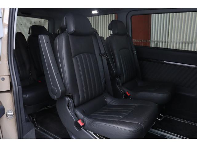 Ｖクラス Ｖ３５０　アンビエンテ　ロング　後期モデル　ロングボディ　アウトドアカスタム仕様　ベージュペイントカラー　ツインサンルーフ　両側電動スライドドア　前後コーナーセンサー　ブラックレザーシート　社外ナビ　フリップダウンモニター（39枚目）