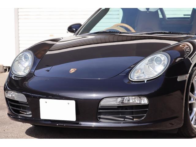 ボクスター ボクスター　電動オープン　ベージュインテリア　黒幌　右ハンドル　ディーラー車　社外ナビ　Ｂｌｕｅｔｏｏｔｈオーディオ　スペアキーレス　シートヒーター（13枚目）