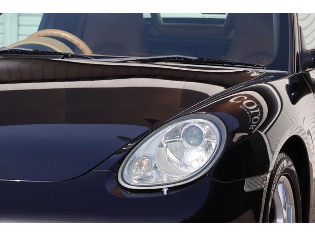 ボクスター ボクスター　電動オープン　ベージュインテリア　黒幌　右ハンドル　ディーラー車　社外ナビ　Ｂｌｕｅｔｏｏｔｈオーディオ　スペアキーレス　シートヒーター（16枚目）