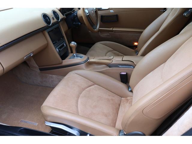 ボクスター ボクスター　電動オープン　ベージュインテリア　黒幌　右ハンドル　ディーラー車　社外ナビ　Ｂｌｕｅｔｏｏｔｈオーディオ　スペアキーレス　シートヒーター（24枚目）