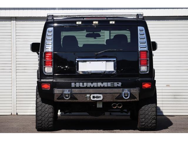 ハマーH2 ラグジュアリーパッケージ 後期モデル バネサス変更済み 3列シート ジオバンナ20AW メッキグリルガード メッキパーツカスタム サイドステップ LEDヘッドライト イルミネーション 黒革シート 社外ナビ(12枚目)