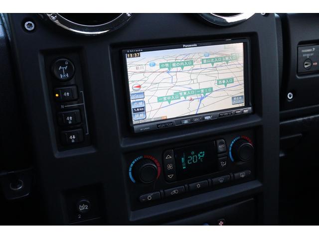 ハマーH2 ラグジュアリーパッケージ 後期モデル バネサス変更済み 3列シート ジオバンナ20AW メッキグリルガード メッキパーツカスタム サイドステップ LEDヘッドライト イルミネーション 黒革シート 社外ナビ(41枚目)