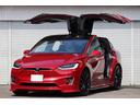 モデルＸ Ｐ１００Ｄ　フルセルフドライビングケイパビリティ　フルエアロ　ファルコンドア　オートドア　ルーディクス＋　６人乗り　セカンドキャプテン　２２インチＡＷ　レッドキャリパー　チャデモアダプター付　スペアキー（4枚目）