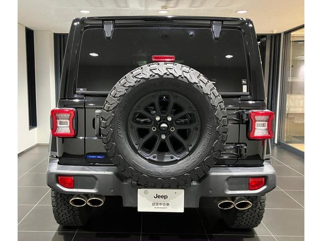 ジープ・ラングラーアンリミテッド サハラ 認定中古車保証 リフトアップパッケージ 左右4本出しマフラー シートヒーター ETC2.0 LEDライト テレビ(フルセグ) バックモニター(8枚目)