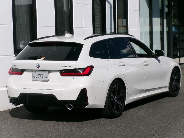 3シリーズ 320d xDriveツーリング Mスポーツ 8AW コンフォートPKG 純正カーブドディスプレイHDDナビゲーション バックカメラ オートトランク LEDヘッドライト 1オーナー 認定中古車(4枚目)