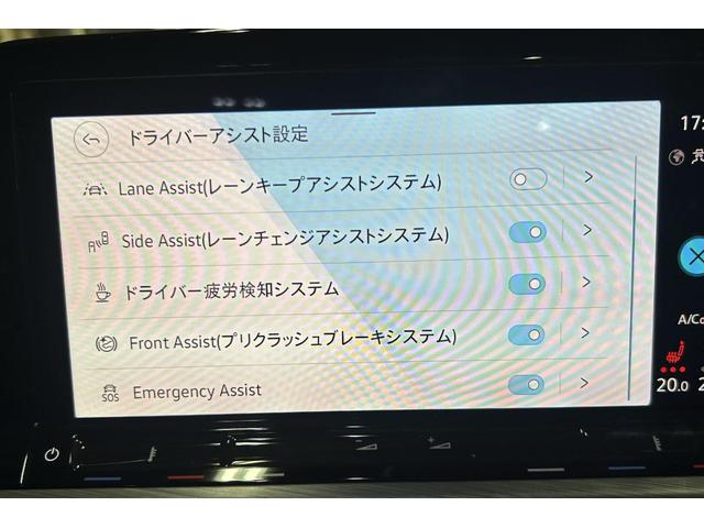 ゴルフ ＴＤＩスタイル　認定中古車　純正ナビゲーション　ＥＴＣ２．０　バックカメラ　衝突軽減ブレーキ　アダクディブクルーズコントロール　デジタルメーター　　レーンキープアシスト（22枚目）