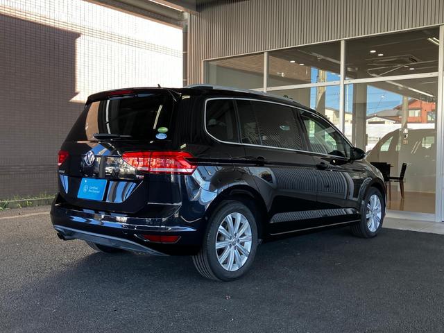 ゴルフトゥーラン TSI ハイライン 認定中古車 純正ナビ ETC Bカメラ パワーテールゲート ブラインドスポットモニター リアトラフィックアラート アダクディブクルーズ 衝突軽減ブレーキ(5枚目)