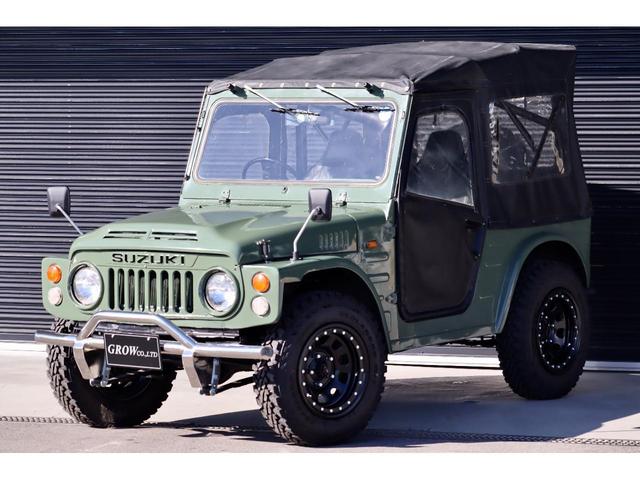 SUZUKI JIMNY CANVAS TOP | 1980 | GREEN | 26000 km | details.- Japanese