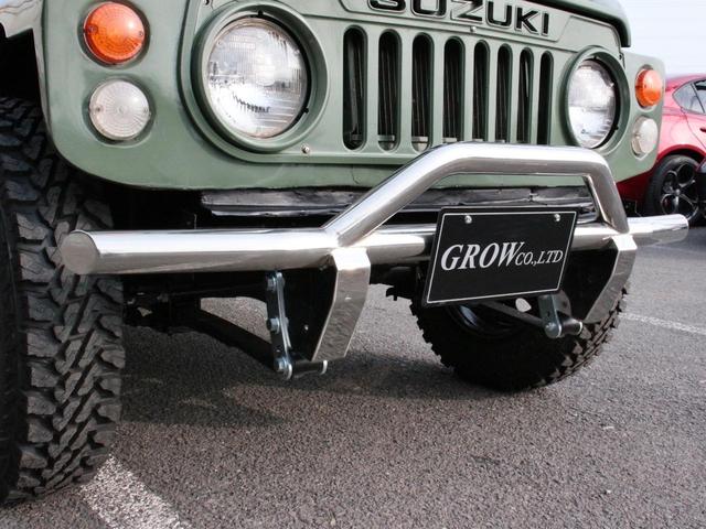 SUZUKI JIMNY CANVAS TOP | 1980 | GREEN | 26000 km | details.- Japanese