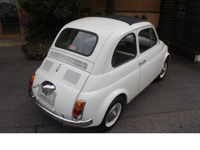 チンクチェント 　ＦＩＡＴ５００Ｆ　当社直輸入車両・レストア車両・リビルトエンジン（18枚目）