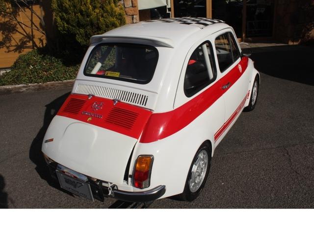 チンクチェント 　ＦＩＡＴ５００Ｆ　ＡＢＡＲＴＨ　６９５　ＳＳ　Ａｓｓｅｔｔｏ　Ｃｏｒｓａ仕様　６４９ｃｃＥＧ・Ｆストラットサス・ロールゲージ・Ｗｅｂｅｒ４０・ＡＢＡＲＴＨ　タペットカバー・サイドカバー・オイルクーラー（19枚目）