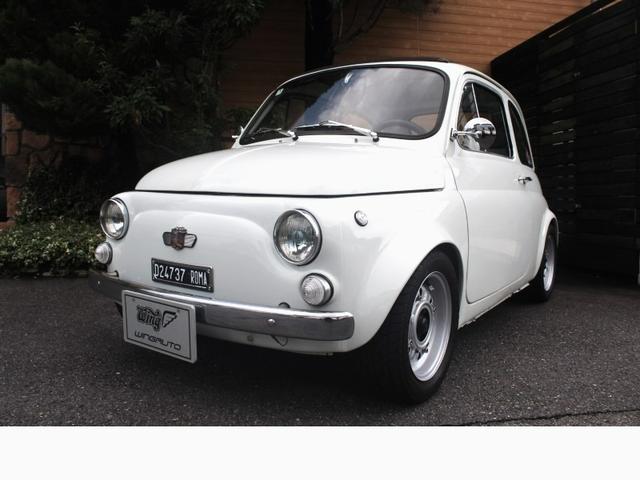 チンクチェント 　ＦＩＡＴ５００Ｆ　６５０ｃｃＥ／ｇ・ハイカム・ＷＥＢＥＲ３２ＤＣＯＦ・マフラー・ＮＡＮＮＩオイルパン・オイルクーラー・電磁ポンプ・オルタネーター・Ｆディスクブレーキ・Ｆオーバーフェンダー・ＬＥＤヘッド（2枚目）