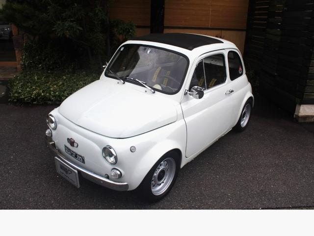 チンクチェント 　ＦＩＡＴ５００Ｆ　６５０ｃｃＥ／ｇ・ハイカム・ＷＥＢＥＲ３２ＤＣＯＦ・マフラー・ＮＡＮＮＩオイルパン・オイルクーラー・電磁ポンプ・オルタネーター・Ｆディスクブレーキ・Ｆオーバーフェンダー・ＬＥＤヘッド（3枚目）