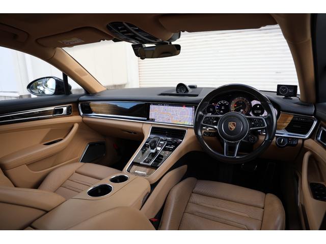 パナメーラ ４　Ｅ－ハイブリッド　スポーツツーリスモ　スポーツクロノパッケージ　バルダオインテリアパッケージ　Ｂｕｒｍｅｓｔｅｒハイエンドオーディオ　パノラマサンルーフ　エクスクルーシブデザイン２１ＡＷ　マトリクスＬＥＤヘッド　ソフトクローズドドア（3枚目）