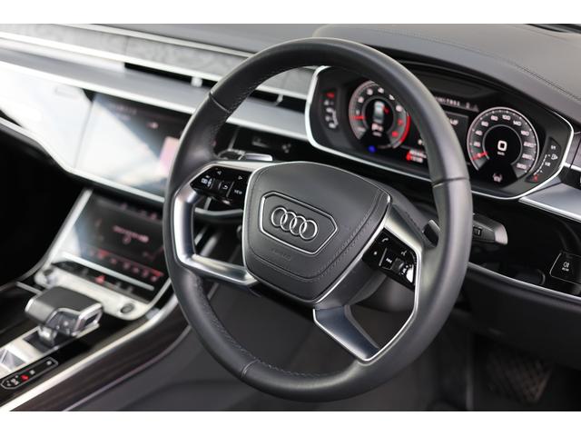 A8 55TFSIクワトロ 後期 コンフォートPKG デジタルマトリクスLED OLEDテール Bang&Olufsen OP20AW プレディクティブアクティブサス パノラマSR ソフトクローズドドア HUD 電動テールゲート(4枚目)