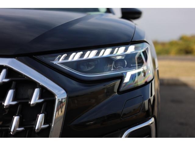 A8 55TFSIクワトロ 後期 コンフォートPKG デジタルマトリクスLED OLEDテール Bang&Olufsen OP20AW プレディクティブアクティブサス パノラマSR ソフトクローズドドア HUD 電動テールゲート(7枚目)