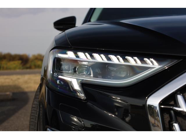 A8 55TFSIクワトロ 後期 コンフォートPKG デジタルマトリクスLED OLEDテール Bang&Olufsen OP20AW プレディクティブアクティブサス パノラマSR ソフトクローズドドア HUD 電動テールゲート(22枚目)