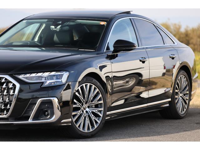 A8 55TFSIクワトロ 後期 コンフォートPKG デジタルマトリクスLED OLEDテール Bang&Olufsen OP20AW プレディクティブアクティブサス パノラマSR ソフトクローズドドア HUD 電動テールゲート(27枚目)