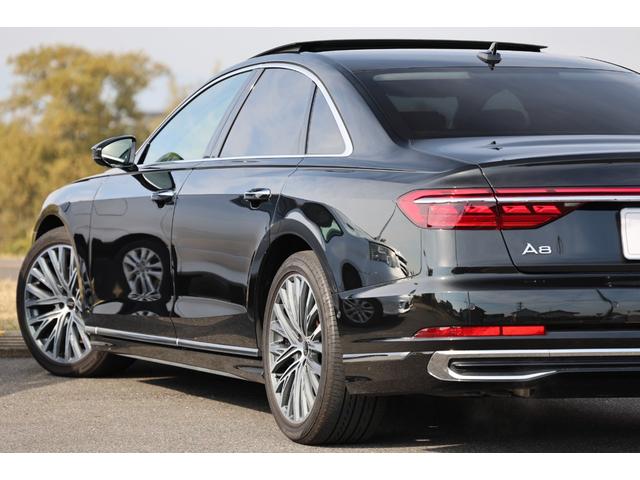 A8 55TFSIクワトロ 後期 コンフォートPKG デジタルマトリクスLED OLEDテール Bang&Olufsen OP20AW プレディクティブアクティブサス パノラマSR ソフトクローズドドア HUD 電動テールゲート(37枚目)