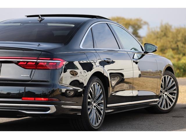 A8 55TFSIクワトロ 後期 コンフォートPKG デジタルマトリクスLED OLEDテール Bang&Olufsen OP20AW プレディクティブアクティブサス パノラマSR ソフトクローズドドア HUD 電動テールゲート(42枚目)