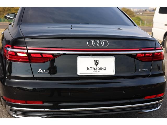 A8 55TFSIクワトロ 後期 コンフォートPKG デジタルマトリクスLED OLEDテール Bang&Olufsen OP20AW プレディクティブアクティブサス パノラマSR ソフトクローズドドア HUD 電動テールゲート(43枚目)