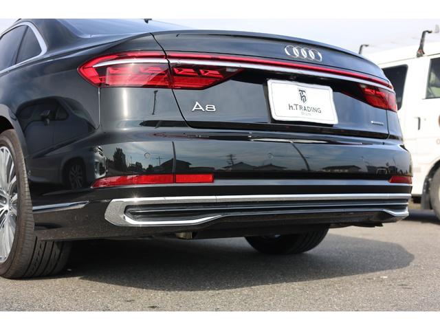 A8 55TFSIクワトロ 後期 コンフォートPKG デジタルマトリクスLED OLEDテール Bang&Olufsen OP20AW プレディクティブアクティブサス パノラマSR ソフトクローズドドア HUD 電動テールゲート(47枚目)