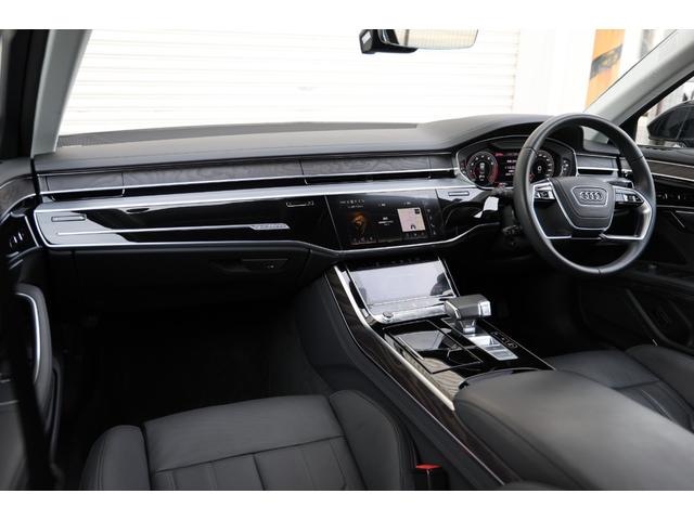 A8 55TFSIクワトロ 後期 コンフォートPKG デジタルマトリクスLED OLEDテール Bang&Olufsen OP20AW プレディクティブアクティブサス パノラマSR ソフトクローズドドア HUD 電動テールゲート(60枚目)