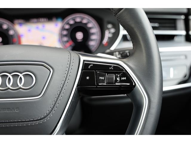 A8 55TFSIクワトロ 後期 コンフォートPKG デジタルマトリクスLED OLEDテール Bang&Olufsen OP20AW プレディクティブアクティブサス パノラマSR ソフトクローズドドア HUD 電動テールゲート(74枚目)