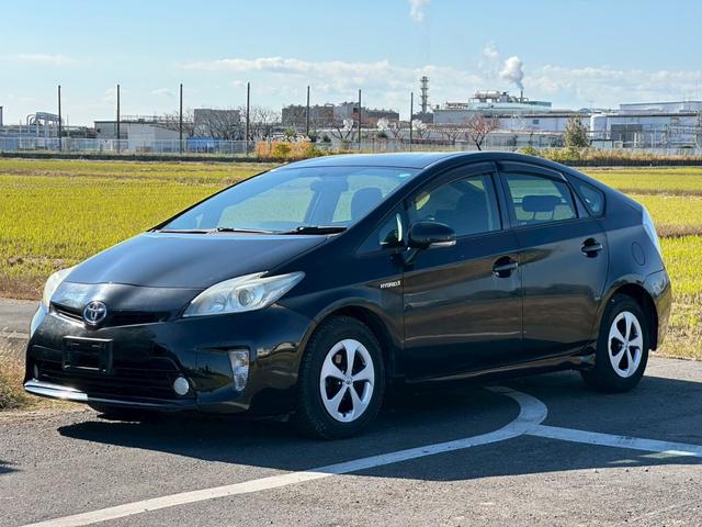 プリウス Ｓ　純正ナビ（ＣＤ／ＦＭ／ＡＭ／ワンセグＴＶ／Ｂｌｕｅｔｈｏｏｔｈ／）盗難防止システム　キーレス　電動格納ミラー　ＨＩＤ　オートライト　オートエアコン（6枚目）