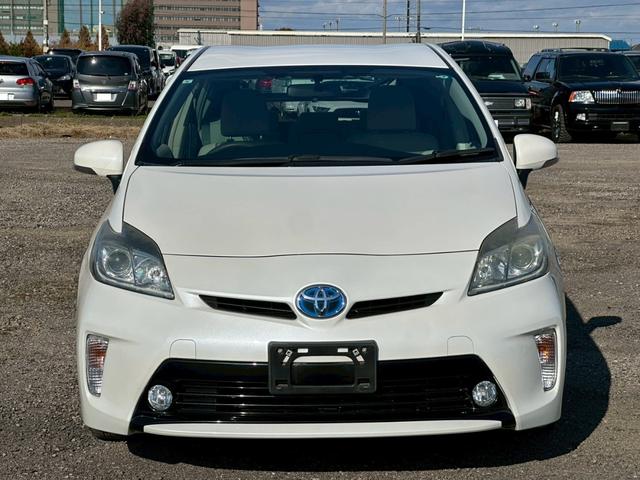 プリウス S カーオーディオ(CD/USB/AUX)盗難防止システム キーレス 電動格納ミラー HID オートライト オートエアコン(4枚目)