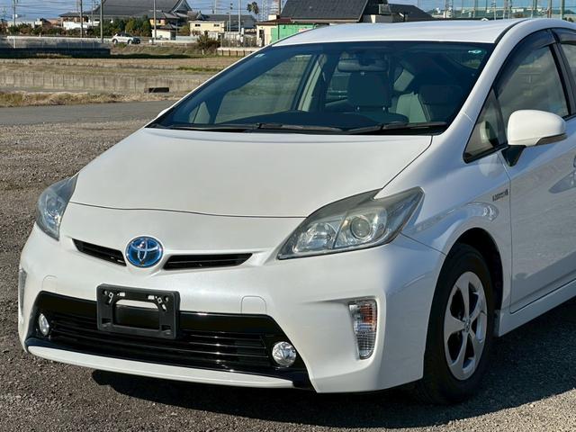 プリウス S カーオーディオ(CD/USB/AUX)盗難防止システム キーレス 電動格納ミラー HID オートライト オートエアコン(11枚目)