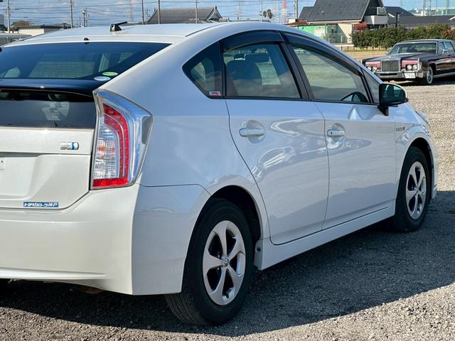 プリウス S カーオーディオ(CD/USB/AUX)盗難防止システム キーレス 電動格納ミラー HID オートライト オートエアコン(20枚目)