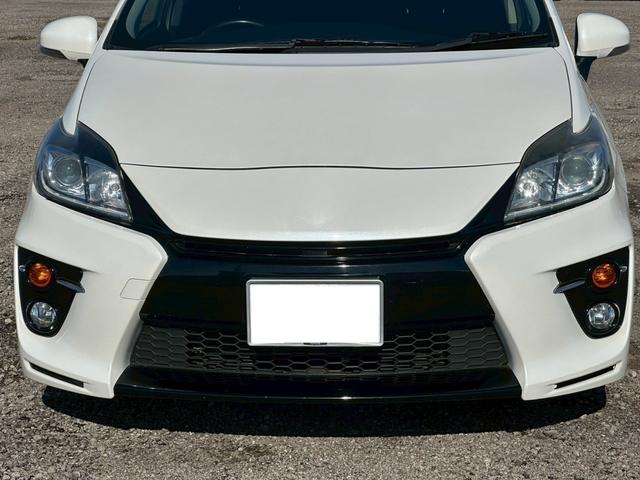 プリウス G’z 純正ナビ(AM/FM/CD/フルセグTV/HDD)バックカメラ 盗難防止システム キーレス 電動格納ミラー HID オートライト オートエアコン(5枚目)