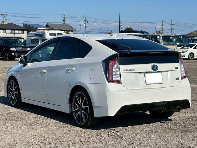 プリウス G’z 純正ナビ(AM/FM/CD/フルセグTV/HDD)バックカメラ 盗難防止システム キーレス 電動格納ミラー HID オートライト オートエアコン(11枚目)