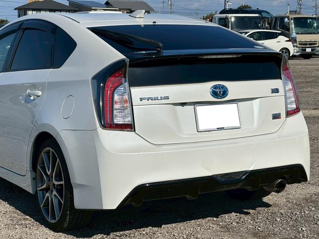 プリウス G’z 純正ナビ(AM/FM/CD/フルセグTV/HDD)バックカメラ 盗難防止システム キーレス 電動格納ミラー HID オートライト オートエアコン(13枚目)