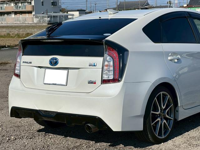 プリウス G’z 純正ナビ(AM/FM/CD/フルセグTV/HDD)バックカメラ 盗難防止システム キーレス 電動格納ミラー HID オートライト オートエアコン(20枚目)