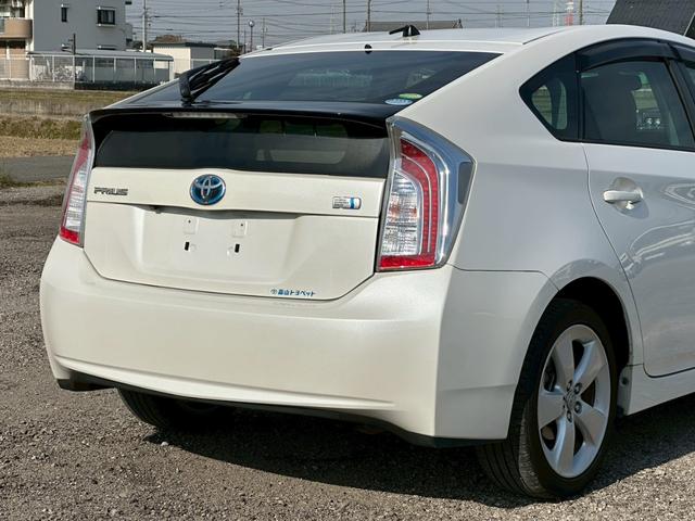 プリウス Gツーリングセレクションレザーパッケージ 純正ナビ(AM/FM/CD/フルセグTV/Bluetooth)シートヒーター パワーシート バックカメラ アダプティブクルーズコントロール 盗難防止システム 電動格納ミラー LEDヘッドランプ(20枚目)