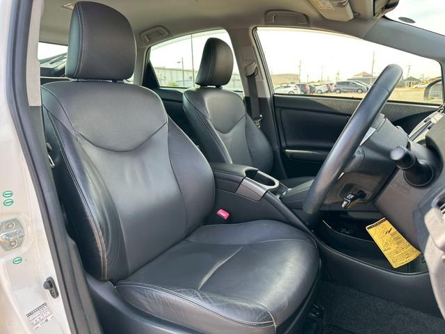 プリウス Gツーリングセレクションレザーパッケージ 純正ナビ(AM/FM/CD/フルセグTV/Bluetooth)シートヒーター パワーシート バックカメラ アダプティブクルーズコントロール 盗難防止システム 電動格納ミラー LEDヘッドランプ(21枚目)