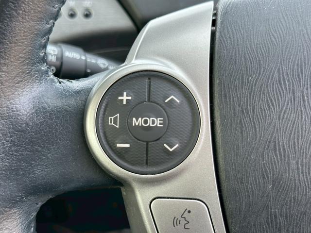 プリウス Gツーリングセレクションレザーパッケージ 純正ナビ(AM/FM/CD/フルセグTV/Bluetooth)シートヒーター パワーシート バックカメラ アダプティブクルーズコントロール 盗難防止システム 電動格納ミラー LEDヘッドランプ(30枚目)