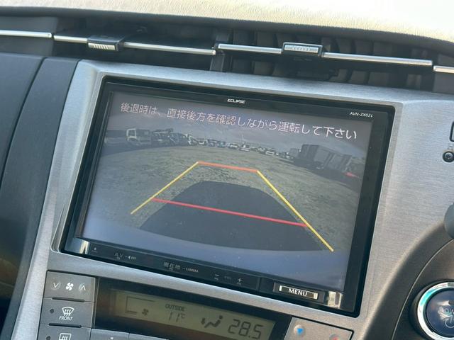 プリウス Ｓ　社外ナビ（ＡＭ／ＦＭ／ＣＤ／ＤＶＤ／フルセグＴＶ／ＡＵＸ／Ｂｌｕｅｔｏｏｔｈ）バックカメラ　盗難防止システム　キーレス　電動格納ミラー　ＨＩＤ　オートライト　オートエアコン（52枚目）