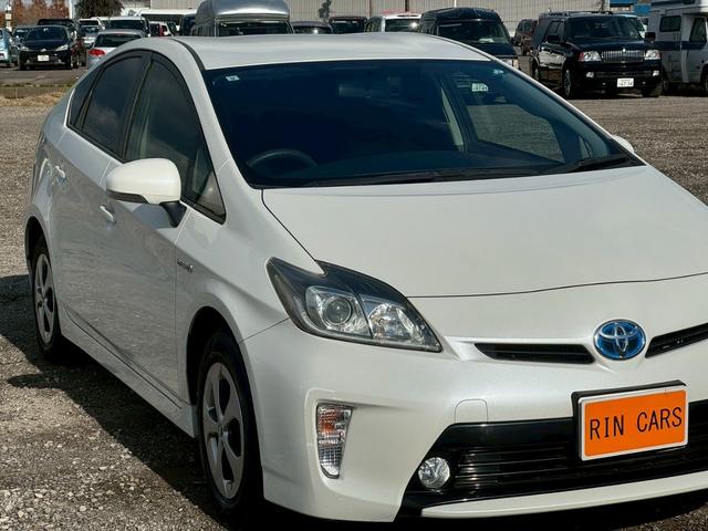 プリウス S 純正ナビ(AM/FM/CD/DVD/フルセグTV(走行時視聴可能)/Bluetooth/HDMI対応/USB/ipod再生対応)純正15インチAW バックカメラ ETC 盗難防止システム オートライト(2枚目)