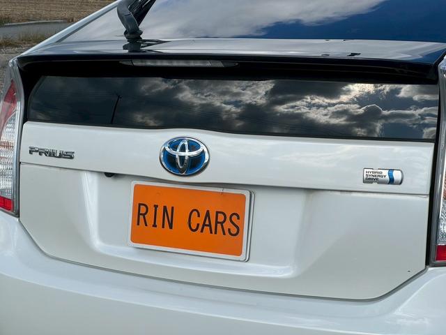 プリウス S 純正ナビ(AM/FM/CD/DVD/フルセグTV(走行時視聴可能)/Bluetooth/HDMI対応/USB/ipod再生対応)純正15インチAW バックカメラ ETC 盗難防止システム オートライト(49枚目)