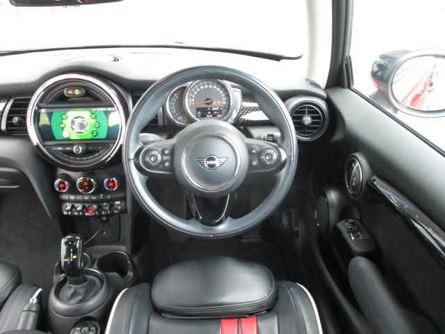 ＭＩＮＩ クーパーＳ　１７ＡＷ　ＬＥＤヘッドライトＲカメラ１オナ禁煙　ＡＣＣ　オートライト（14枚目）