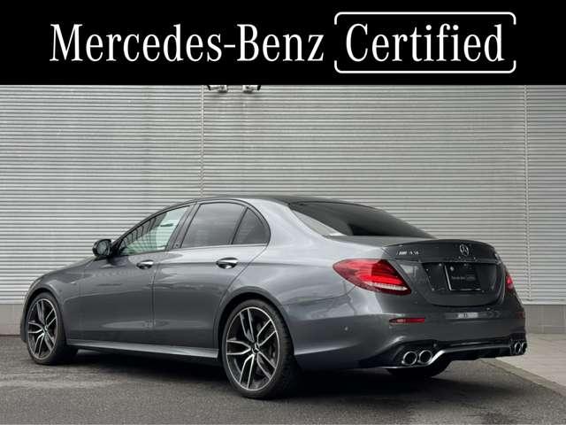 Ｅクラス Ｅ５３　４マチック＋　正規認定中古車　認定中古車保証２年　弊社お下取り車　禁煙車　サンルーフ　ベージュ革電動シート　ブルメスターサラウンドサウンドシステム　３６０°カメラ　ＬＥＤヘッドライト　Ｂｌｕｅｔｏｏｔｈ　ＵＳＢ（3枚目）