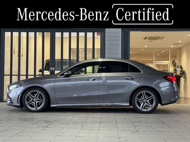 Aクラスセダン A180 スタイルセダン AMGライン ワンオーナー 弊社ユーザー様お下取り車 メモリ付きパワーシート シートヒーター 純正ドラレコ TV ETC ワイヤレスチャージング 認定中古車保証2年(2枚目)