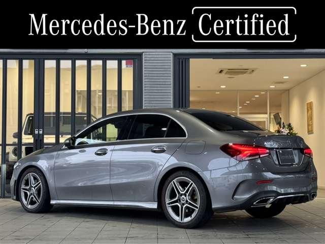 Aクラスセダン A180 スタイルセダン AMGライン ワンオーナー 弊社ユーザー様お下取り車 メモリ付きパワーシート シートヒーター 純正ドラレコ TV ETC ワイヤレスチャージング 認定中古車保証2年(3枚目)