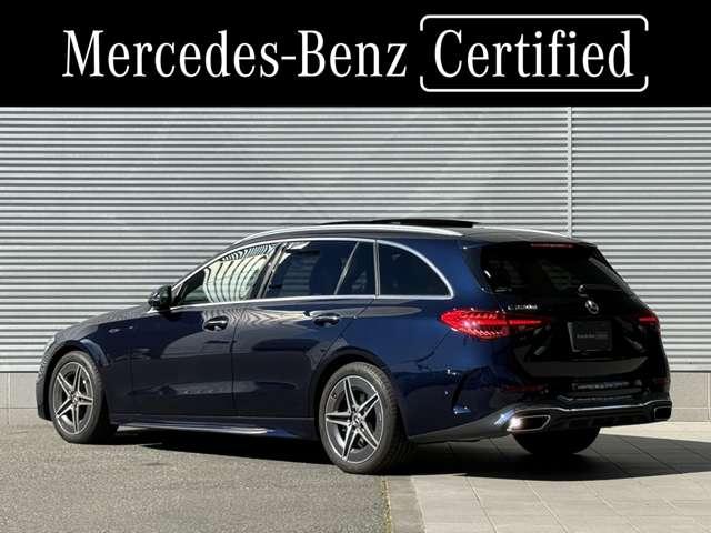 Cクラス C220dアバンギャルド AMGラインパッケージ 正規認定中古車 認定中古車保証2年 AMGラインパッケージ ベーシックパッケージ パノラミックスライディングルーフ 360°カメラ レザーエクスクルーシブパッケージ 禁煙車 LED オプションカラー(3枚目)