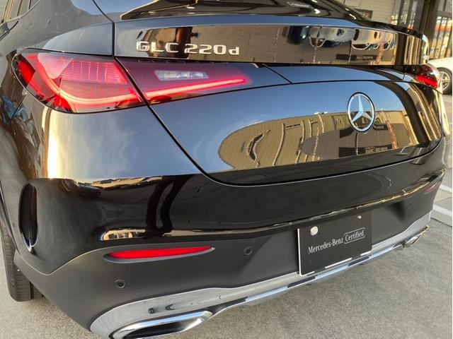 GLC GLC220d 4MクペドライバズP+AMGラインP 新車保証継承 弊社デモカー AMGレザーエクスクルーシブパッケージ パノラミックスライディングルーフ ブルメスター3Dサラウンドサウンドシステム シートヒーター シートベンチレーター 電動テールゲート(9枚目)